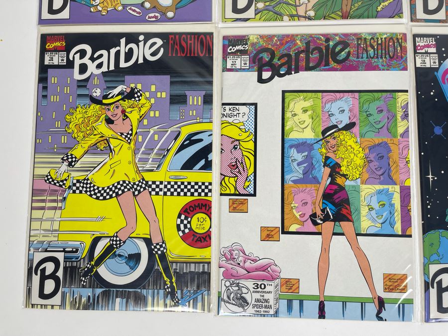 (9) Barbie Fashion Comic Books - Marvel Comics #1, #11 - #18 [Photo 9]