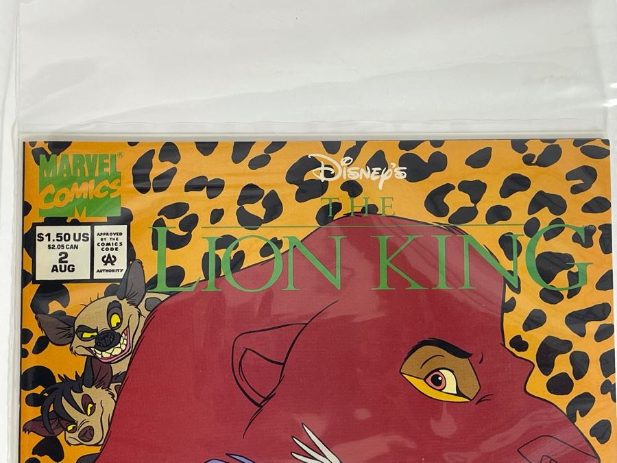 Disney's Lion King Comic Books - Marvel Comics #1 & #2 [Photo 3]