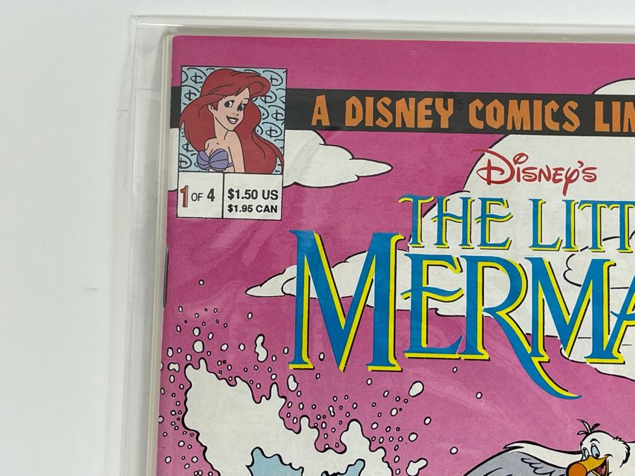Disney's The Little Mermaid Comic Books #1 - #4 [Photo 3]