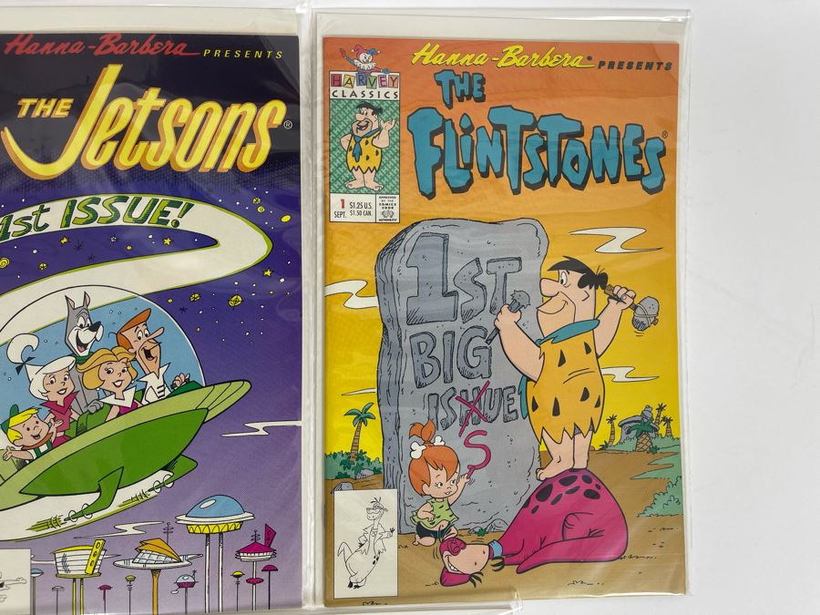 Comic Books: Disney's Sebastian #1, Hanna-Barbera Presents The Jetsons #1, The Flintstones #1, Scooby-Doo #1, Yogi Bear #1 [Photo 5]