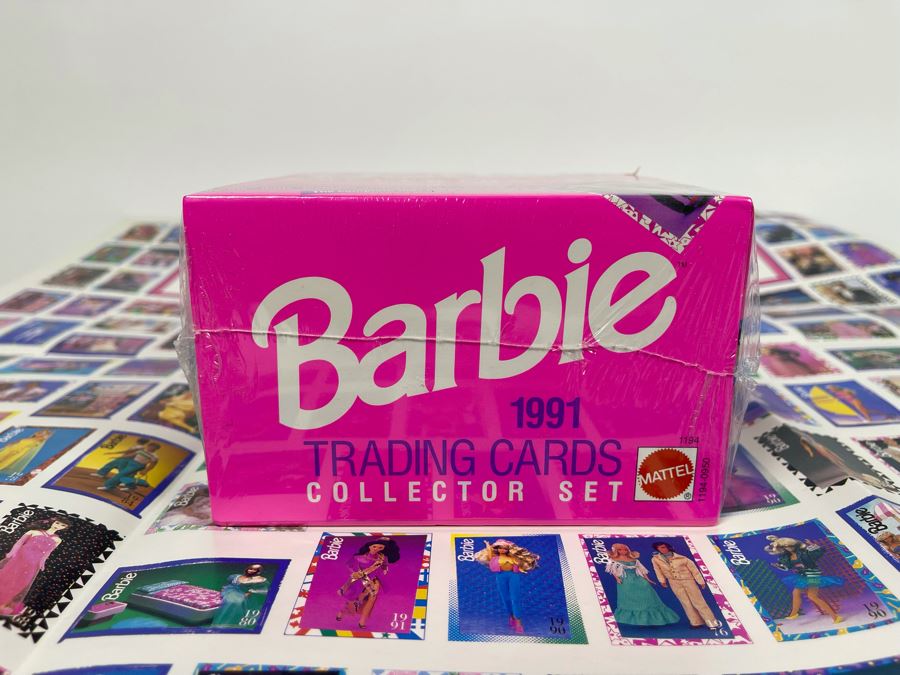 Sealed 1991 Barbie Trading Cards Collector Set All 300 Of The 1991 Barbie Trading Cards With Poster Mattel [Photo 4]