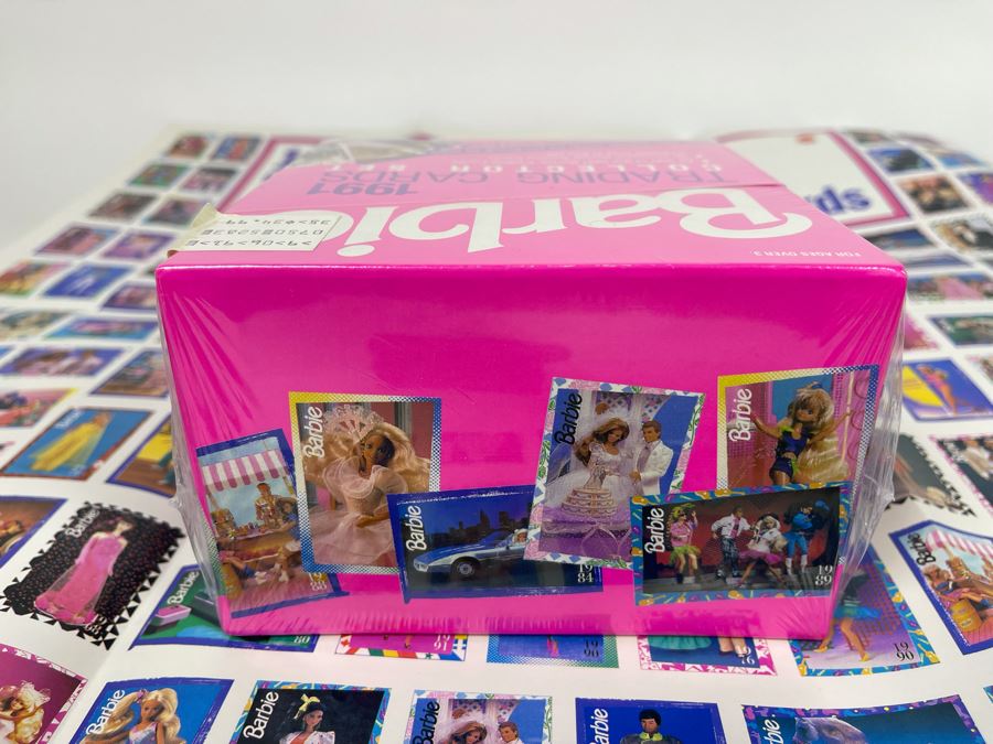 Sealed 1991 Barbie Trading Cards Collector Set All 300 Of The 1991 Barbie Trading Cards With Poster Mattel [Photo 6]