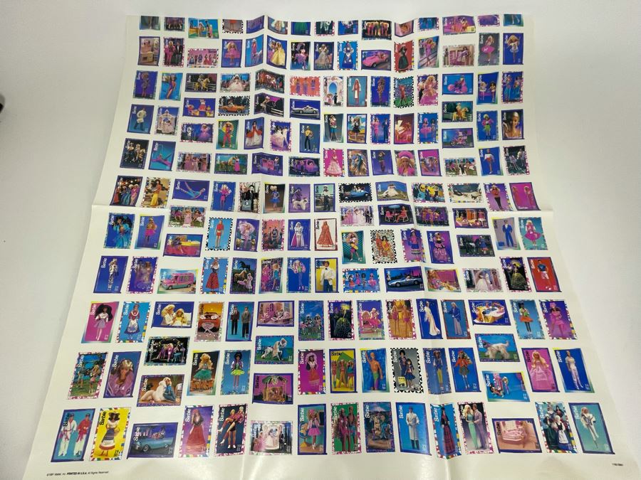 Sealed 1991 Barbie Trading Cards Collector Set All 300 Of The 1991 Barbie Trading Cards With Poster Mattel [Photo 9]