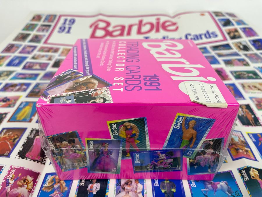 Sealed 1991 Barbie Trading Cards Collector Set All 300 Of The 1991 Barbie Trading Cards With Poster Mattel [Photo 5]