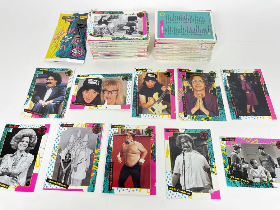 Collection Of Saturday Night Live Trading Cards Star Pics 1992