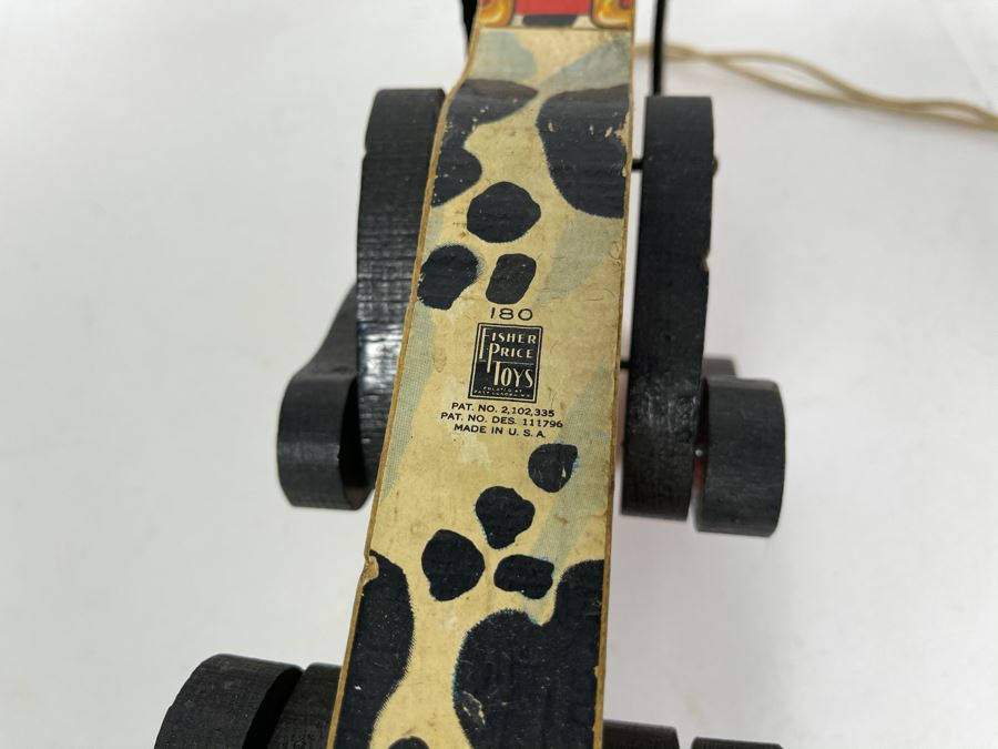 Vintage Fisher Price Toys Snoopy Dog Pull Toy 180 16W X 4.5D X 5.5H [Photo 5]