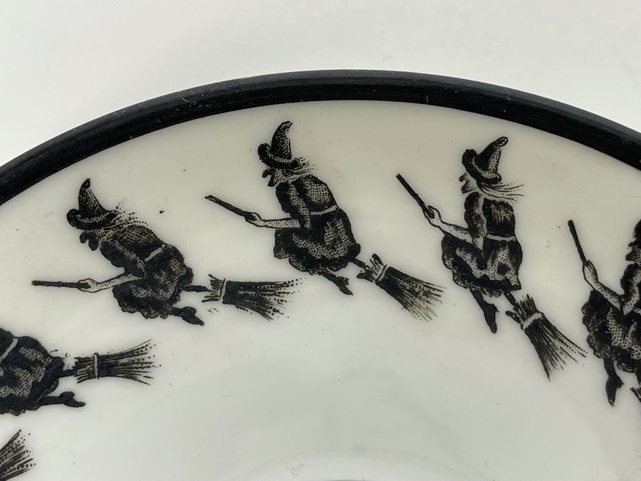 Rare Antique Collectible Petersyn Co. Fortune Telling Bone China Teacup And Saucer 1884-1909 Made By Moritz Zdekauer In Austria [Photo 10]