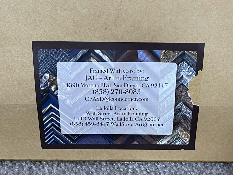 Framed Saint Katharine Drexel Icon Print 14.5 X 17.5 - Client's Home Featured In San Diego Better Home/Garden [Photo 7]