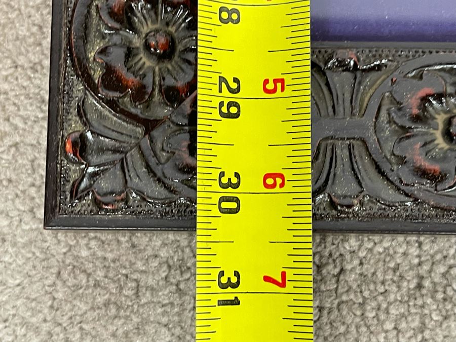 Hand Signed Framed Limited Edition Print Titled 'Presidio Park - Old Town San Diego' Signed By RD Riccoboni 28 Of 300 - Client's Home Featured In San Diego Better Home/Garden - Frame Measures 35 X 30 [Photo 11]