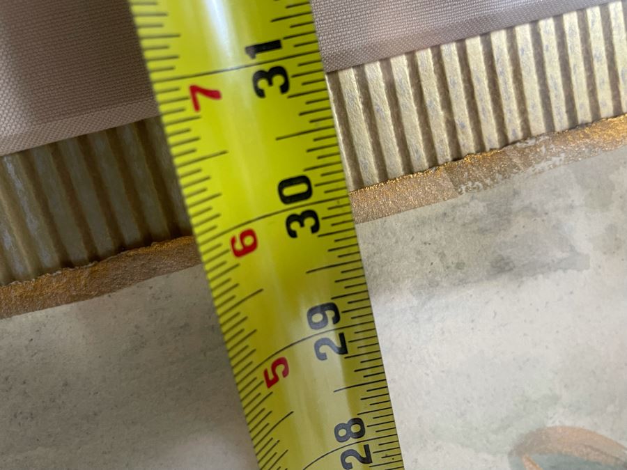 Original Framed Painting Signed J. Combe - Beachside Home With Dock (Artwork Measures 22 X 30) - Client's Home Featured In San Diego Better Home/Garden [Photo 10]