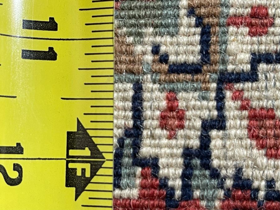 Persian Wool Area Rug (Apx 250 Knots Per Sq In) 49W X 74L [Photo 10]