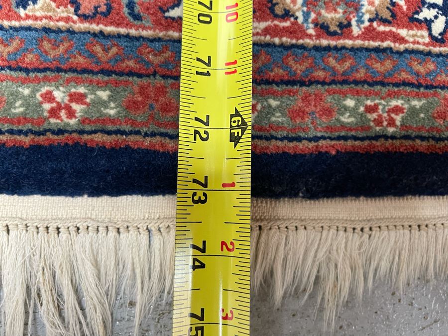 Persian Wool Area Rug (Apx 250 Knots Per Sq In) 49W X 74L [Photo 13]