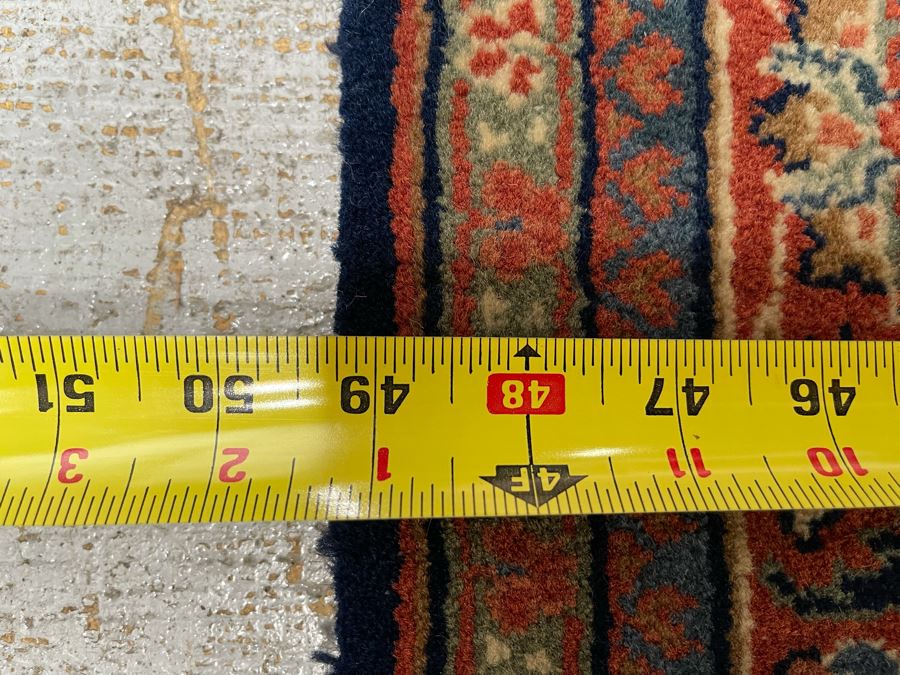 Persian Wool Area Rug (Apx 250 Knots Per Sq In) 49W X 74L [Photo 12]