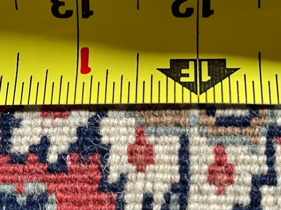 Persian Wool Area Rug (Apx 250 Knots Per Sq In) 49W X 74L [Photo 11]