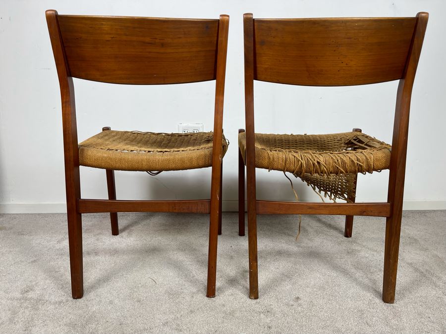rope looking dining room chairs