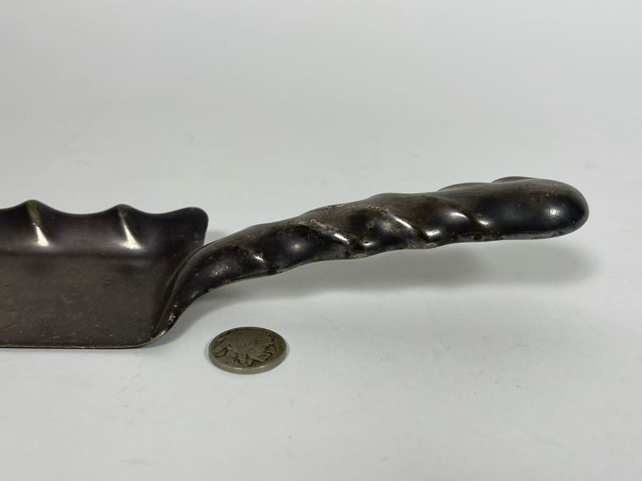 Antique Hotel Del Coronado Crumb Dust Pan Gorham Silverplate 12W X 3D [Photo 4]