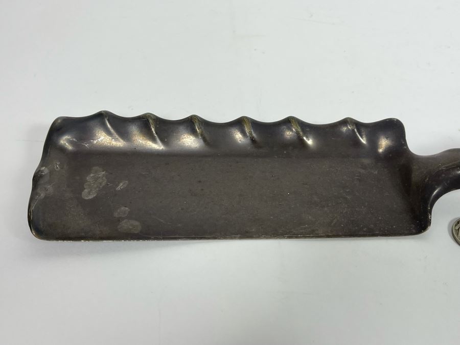 Antique Hotel Del Coronado Crumb Dust Pan Gorham Silverplate 12W X 3D [Photo 3]