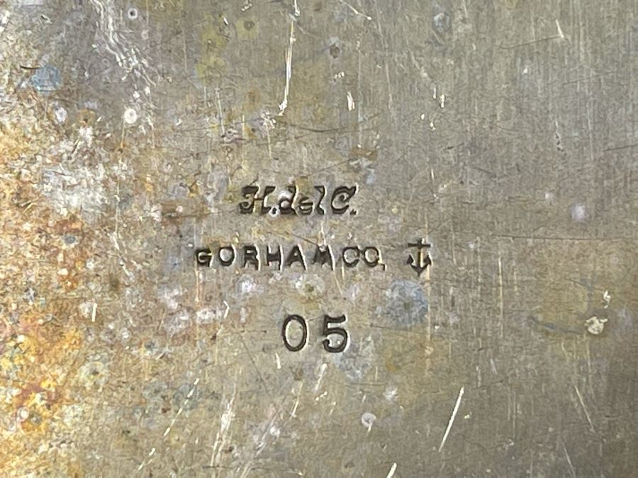 Antique Hotel Del Coronado Crumb Dust Pan Gorham Silverplate 12W X 3D [Photo 8]