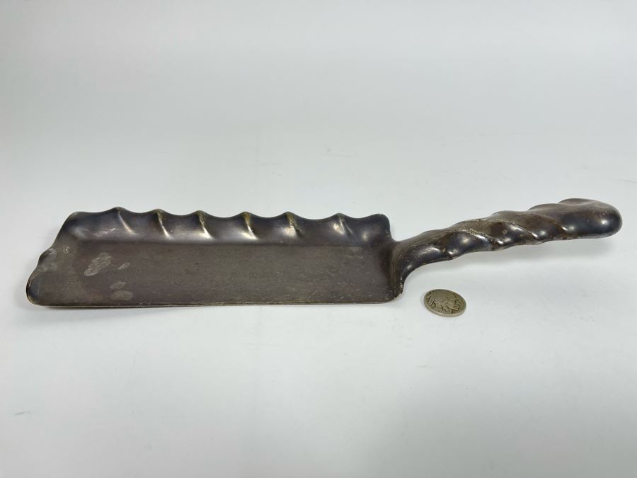 Antique Hotel Del Coronado Crumb Dust Pan Gorham Silverplate 12W X 3D [Photo 2]