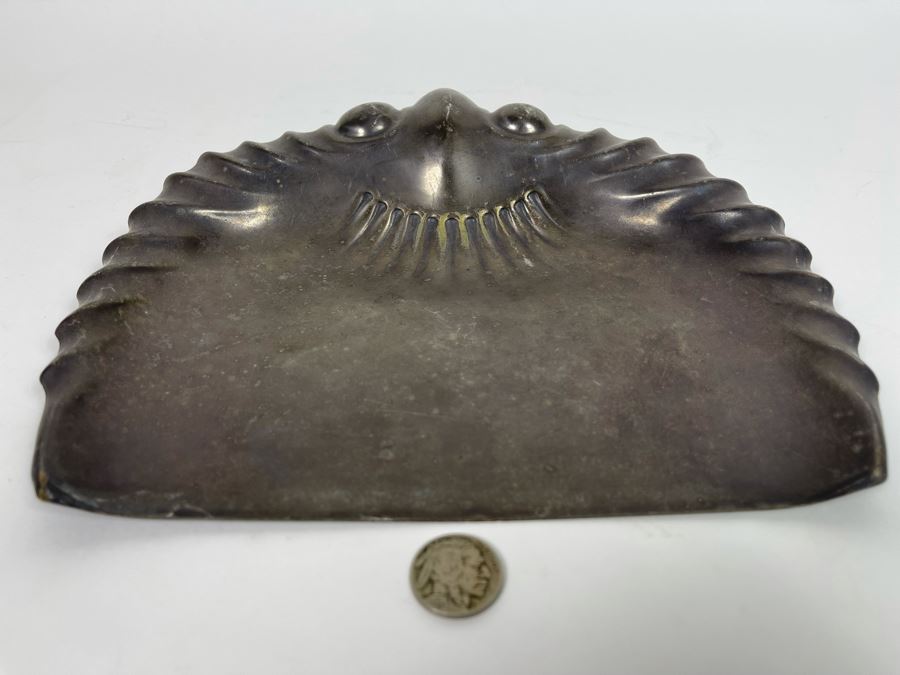 Antique Hotel Del Coronado Crumb Dust Pan Gorham Silverplate 9.5W X 8D [Photo 10]