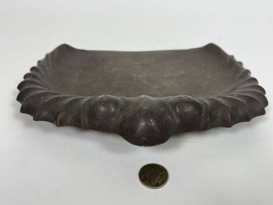 Antique Hotel Del Coronado Crumb Dust Pan Gorham Silverplate 9.5W X 8D [Photo 7]