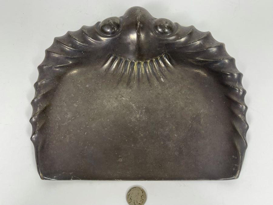 Antique Hotel Del Coronado Crumb Dust Pan Gorham Silverplate 9.5W X 8D [Photo 8]