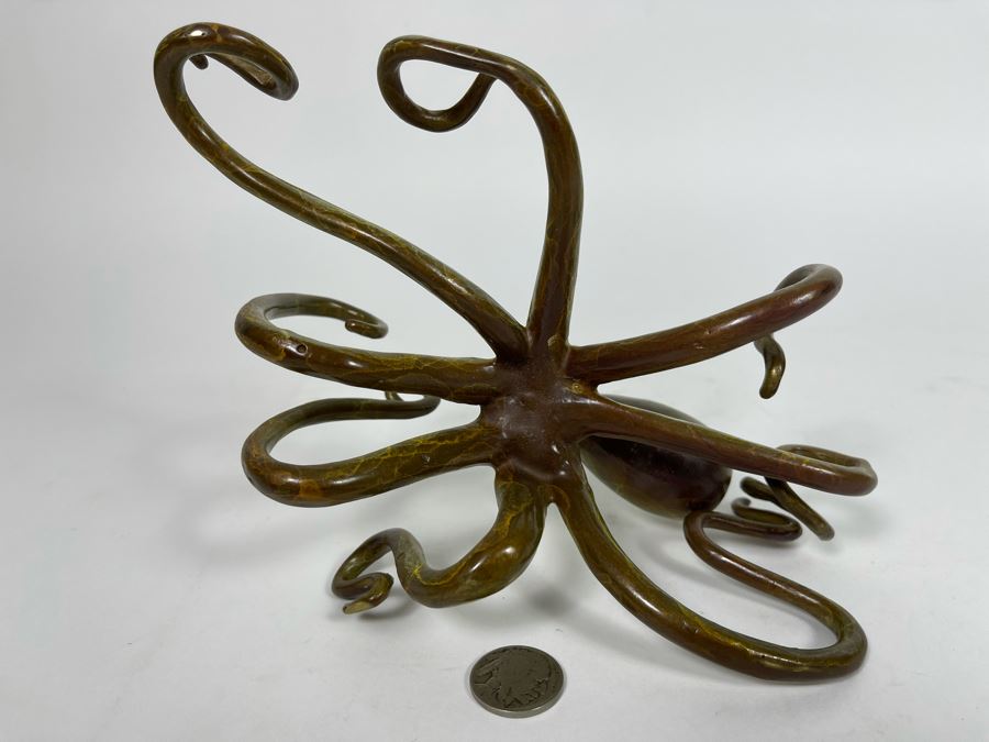 Impressive Metal Octopus Sculpture 7.5W X 5.5D X 3H [Photo 14]