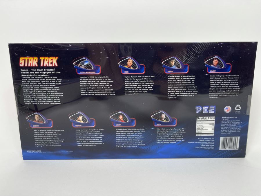 Star Trek PEZ Collector's Series Limited Edition New In Box 2008 [Photo 6]
