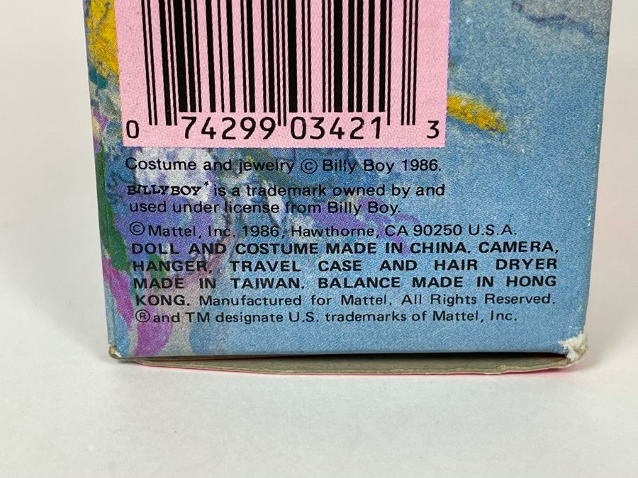 Barbie Feelin' Groovy Designed By Billy Boy Limited Edition Dol New In Box Mattel 1986 [Photo 11]