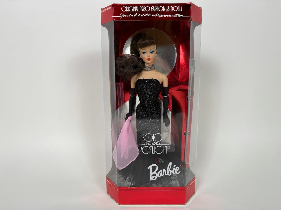 Barbie Solo In The Spotlight Special Edition 1960 Reproduction Doll New In Box Mattel 1994