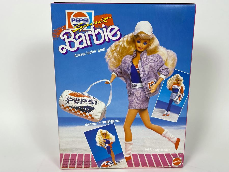 Barbie Pepsi Spirit Doll New In Box Mattel 1989 [Photo 6]