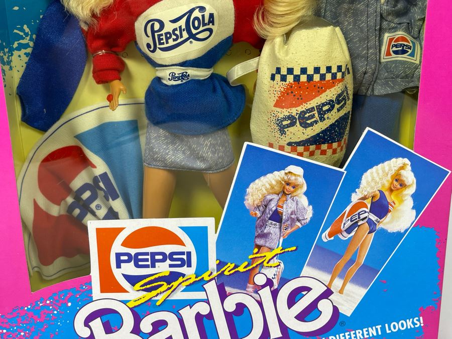 Barbie Pepsi Spirit Doll New In Box Mattel 1989 [Photo 4]