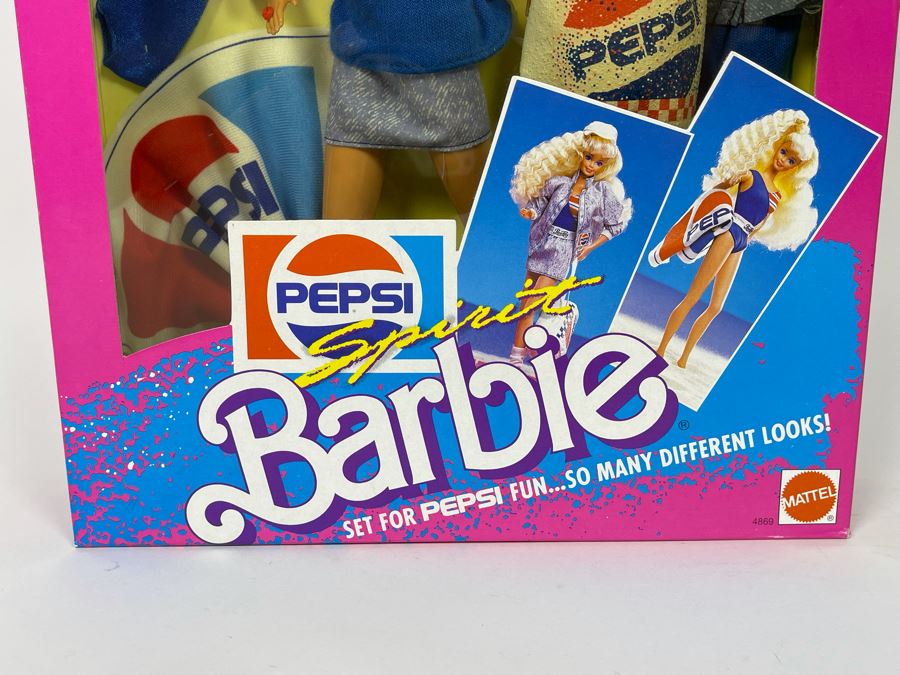 Barbie Pepsi Spirit Doll New In Box Mattel 1989 [Photo 5]