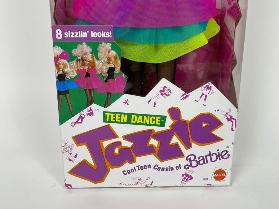 Barbie Jazzie Teen Dance Cool Teen Cousin Of Barbie Doll New In Box Mattel 1988 [Photo 4]