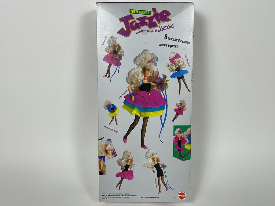 Barbie Jazzie Teen Dance Cool Teen Cousin Of Barbie Doll New In Box Mattel 1988 [Photo 5]