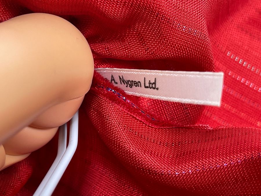 One Of A Kind Barbie By Bruce A. Nygren Signed Box With Artwork And Signed Bag By Bruce A. Nygren Retailed $125 [Photo 10]