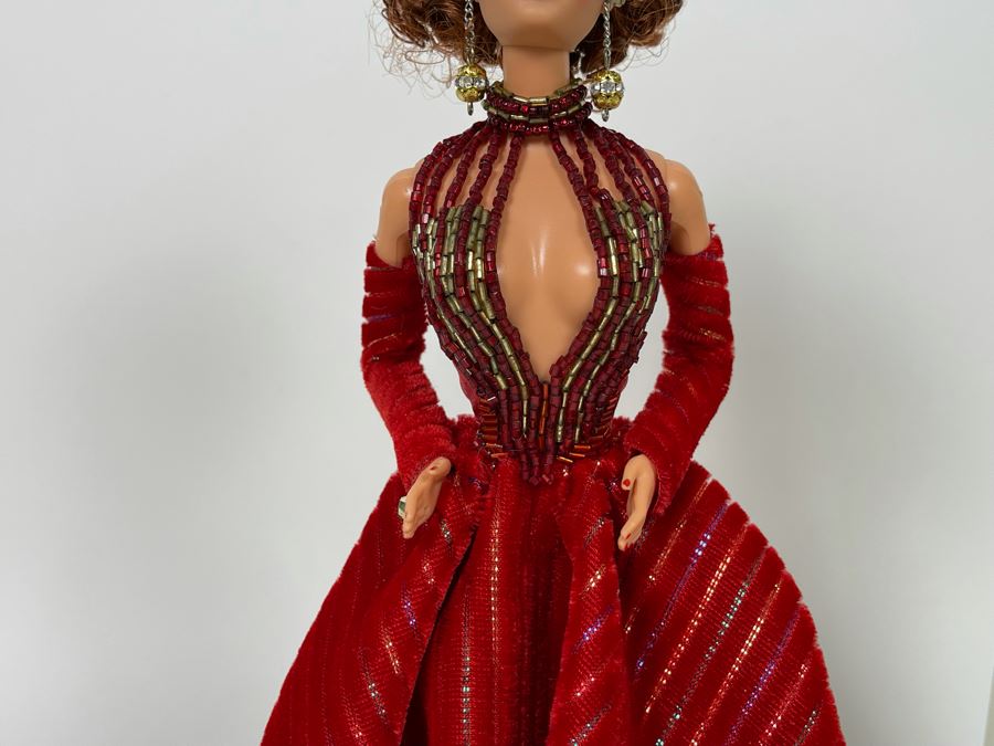 One Of A Kind Barbie By Bruce A. Nygren Signed Box With Artwork And Signed Bag By Bruce A. Nygren Retailed $125 [Photo 6]