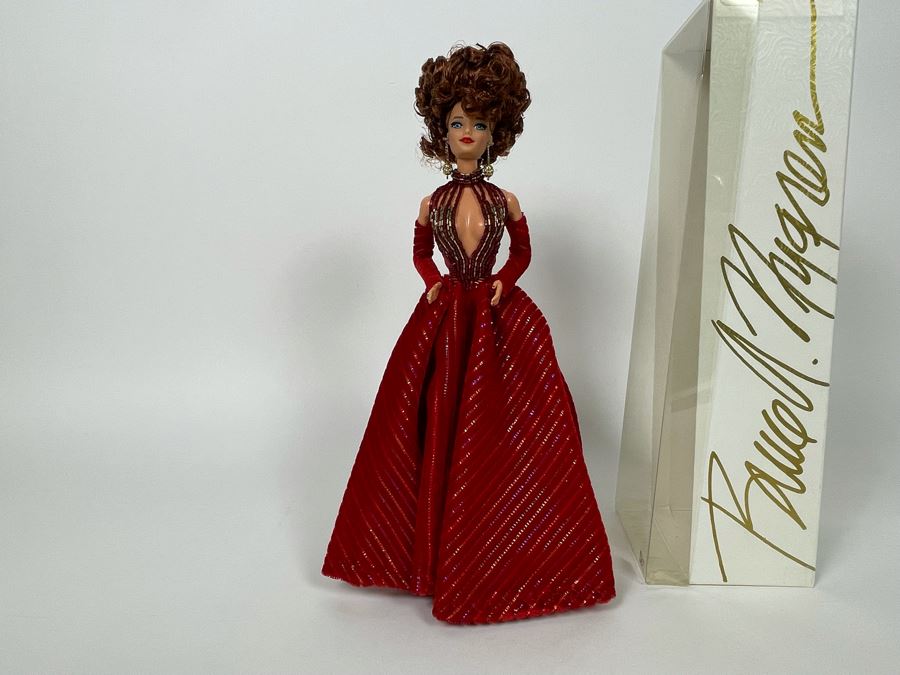 One Of A Kind Barbie By Bruce A. Nygren Signed Box With Artwork And Signed Bag By Bruce A. Nygren Retailed $125 [Photo 4]