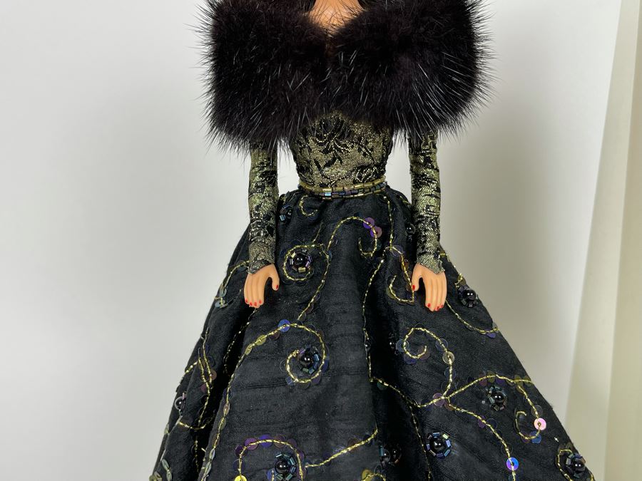 One Of A Kind Barbie By Bruce A. Nygren Signed Box With Artwork And Signed Bag By Bruce A. Nygren Retailed $250 [Photo 6]