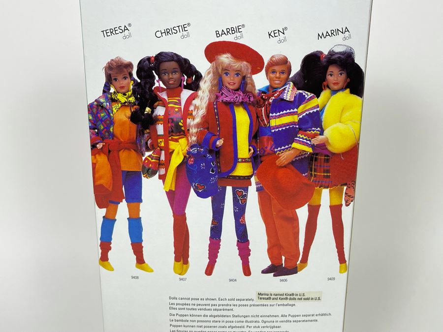 Barbie United Colors Of Benetton New In Box Doll Mattel 1990 [Photo 5]