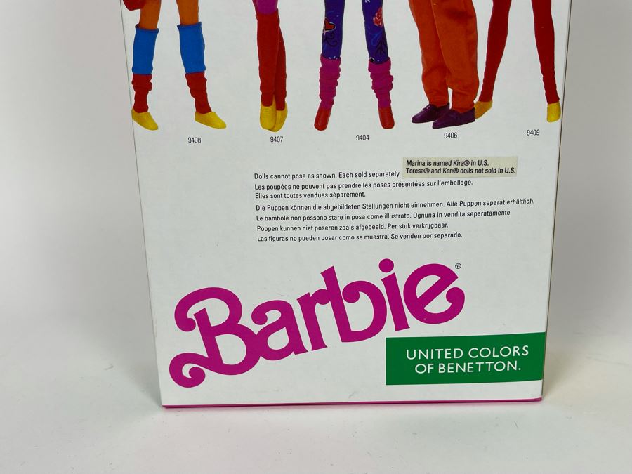 Barbie United Colors Of Benetton New In Box Doll Mattel 1990 [Photo 6]