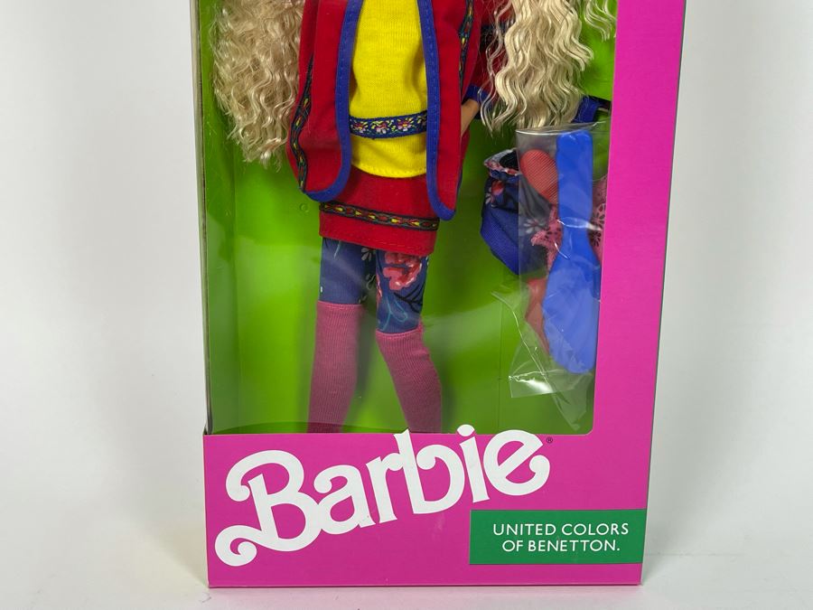 Barbie United Colors Of Benetton New In Box Doll Mattel 1990 [Photo 3]