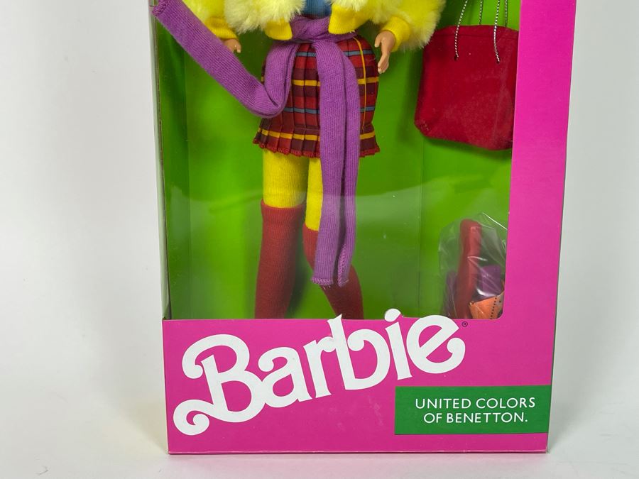 Marina Barbie United Colors Of Benetton New In Box Doll Mattel 1990 [Photo 3]