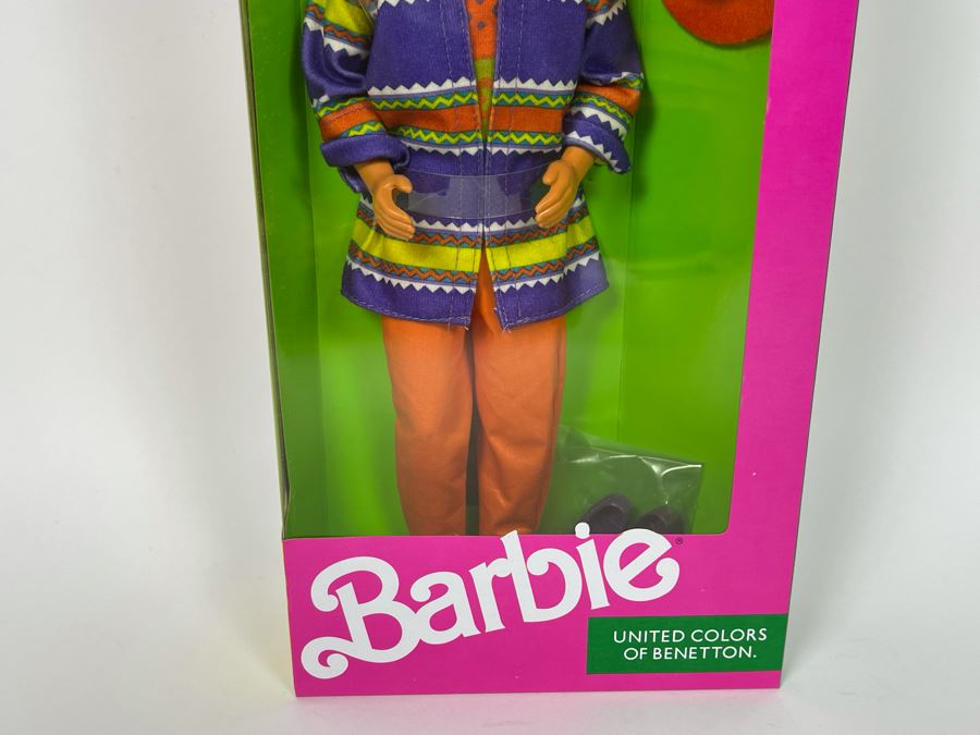 Ken Barbie United Colors Of Benetton New In Box Doll Mattel 1990 [Photo 3]