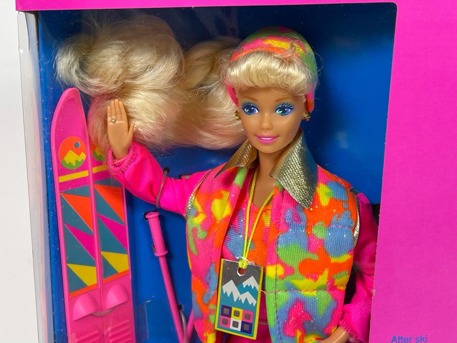 Barbie Ski Fun New In Box Doll Mattel 1991 [Photo 3]