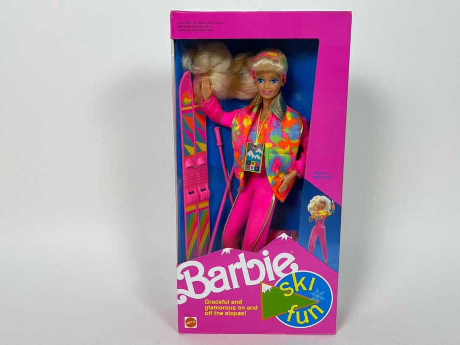 Barbie Ski Fun New In Box Doll Mattel 1991 [Photo 1]