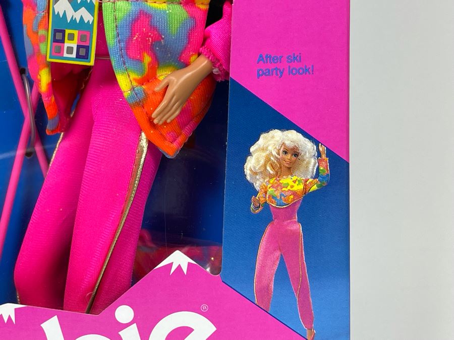 Barbie Ski Fun New In Box Doll Mattel 1991 [Photo 4]