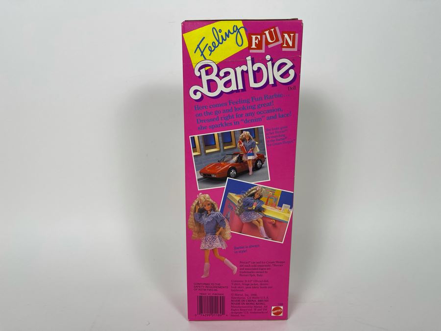 Feeling Fun Barbie New In Box Doll Mattel 1988 [Photo 5]