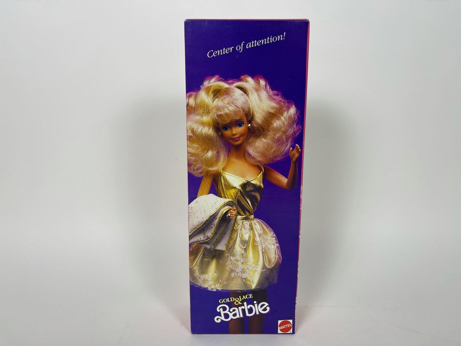 Gold & Lace Barbie New In Box Doll Mattel 1989 [Photo 5]