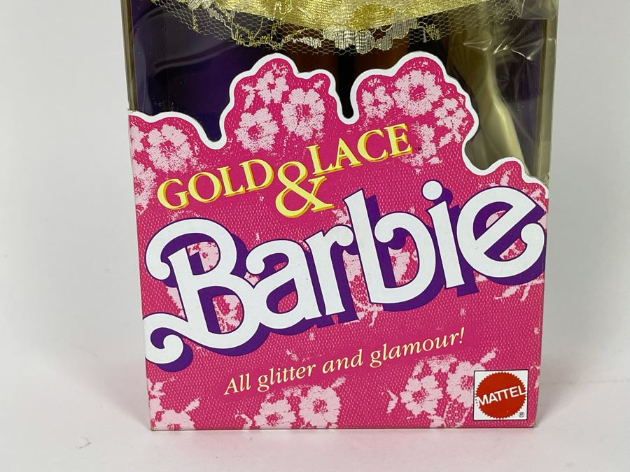Gold & Lace Barbie New In Box Doll Mattel 1989 [Photo 4]